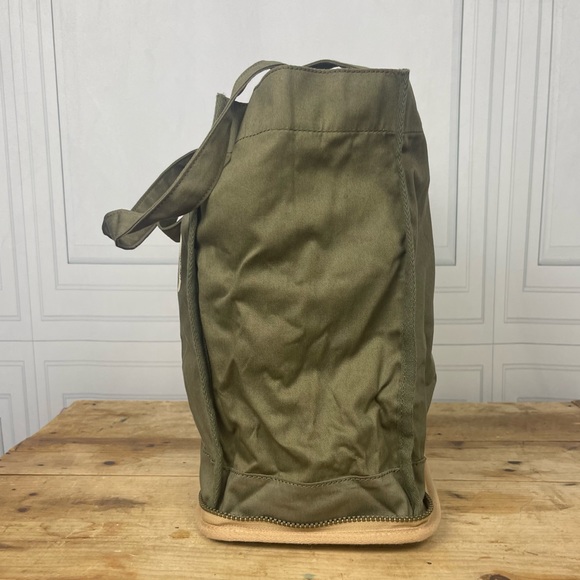 FEED Bags Nwt Feed Packable Zip Tote Olive Greenburlap Poshmark